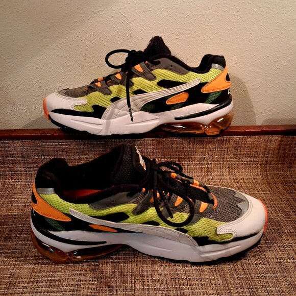 Puma Cell Alien OG M 369801-07 Yellow Alert/ Orange Men’s sz 10 - Picture 4 of 12